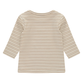 Babyface | Longsleeve | Beige streep