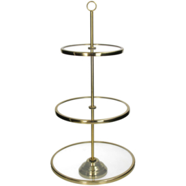 Etagère Goud 3-laags