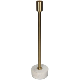 Kandelaar Goud 8x8x34cm