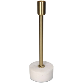 Kandelaar Goud 8x8x25cm