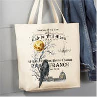 Tote Bag Cafe the Full Moon