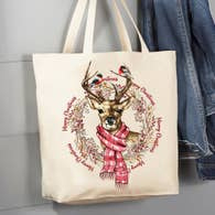 Tote bag Merry Christmas Reindeer