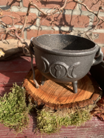 Cauldron 11 cm Tripple Moon Goddess