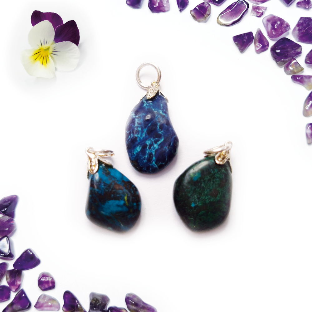 Chrysocolla hanger