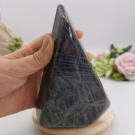 Roze Labradoriet Sculptuur