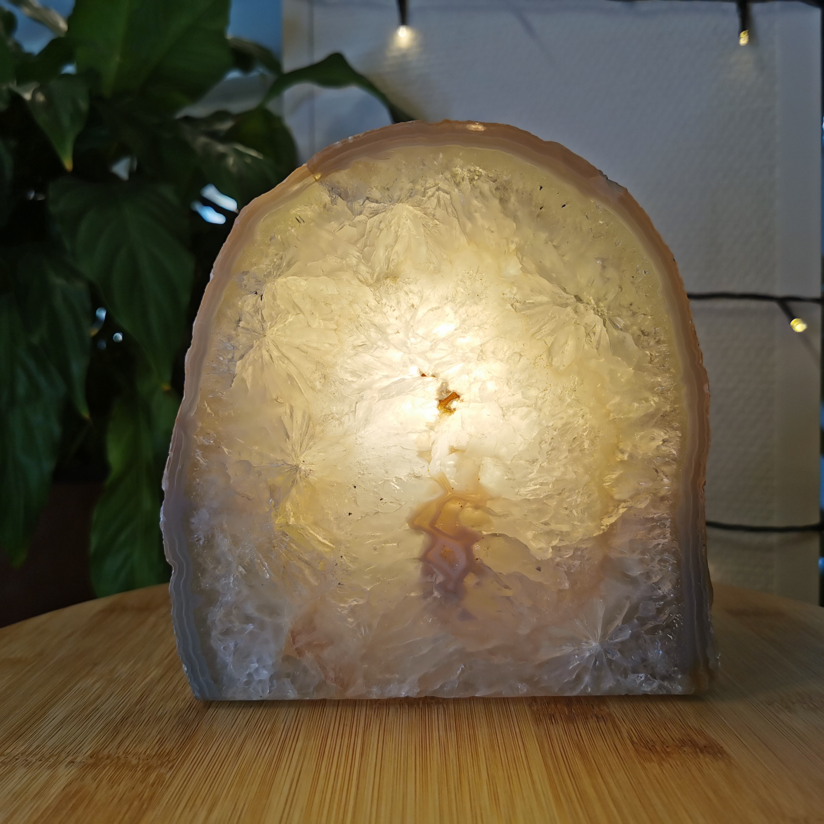 Agaat Edelsteen Lamp