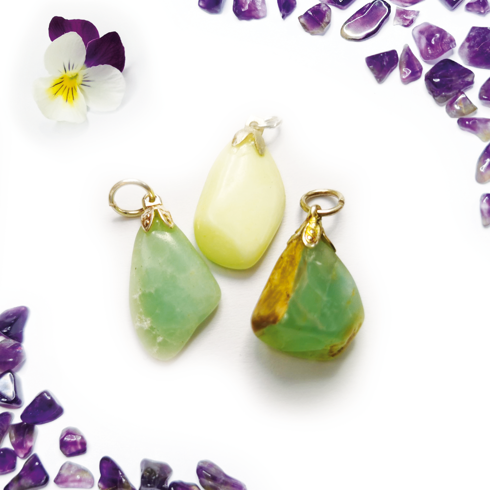 Chrysopraas hanger
