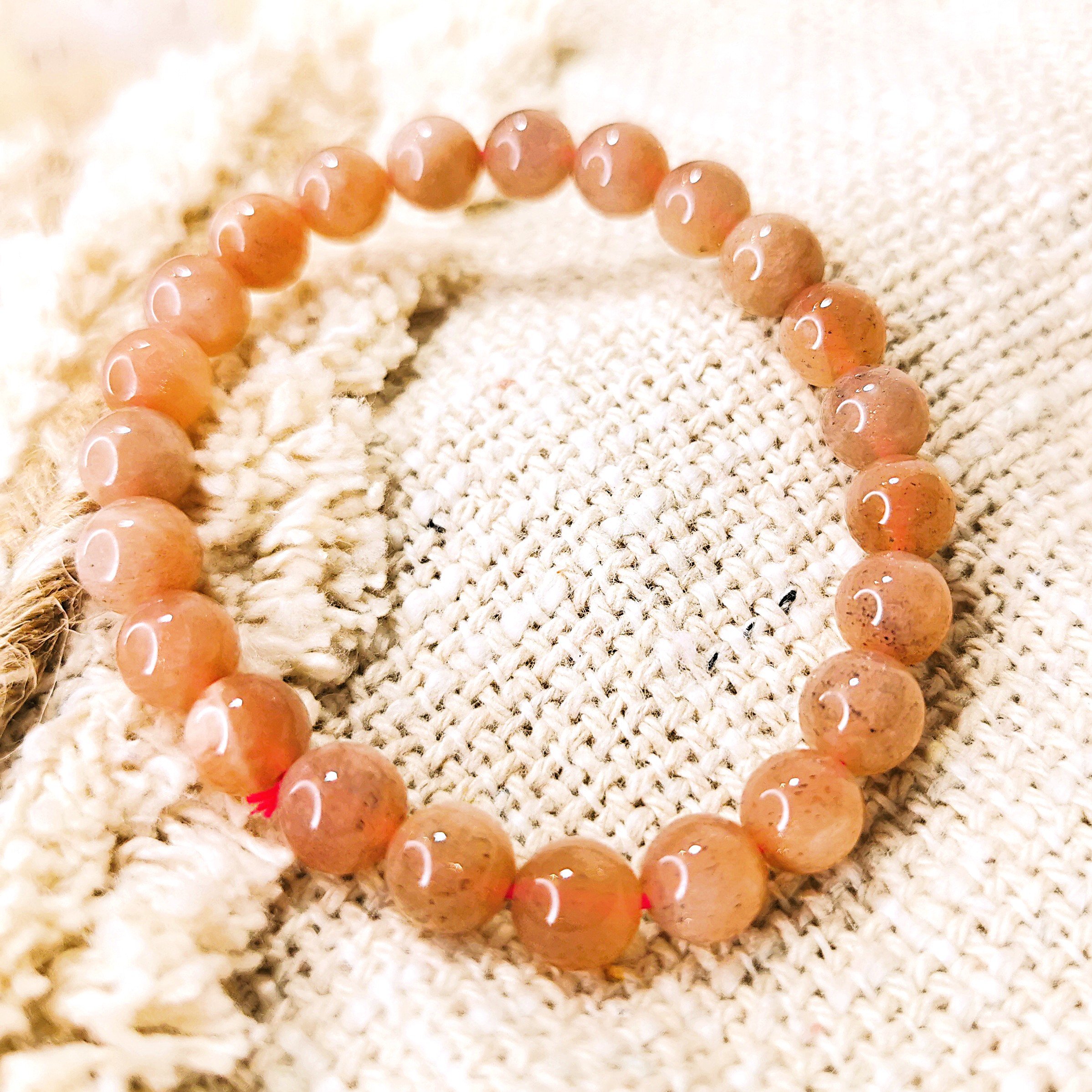 Maansteen Armband 8mm