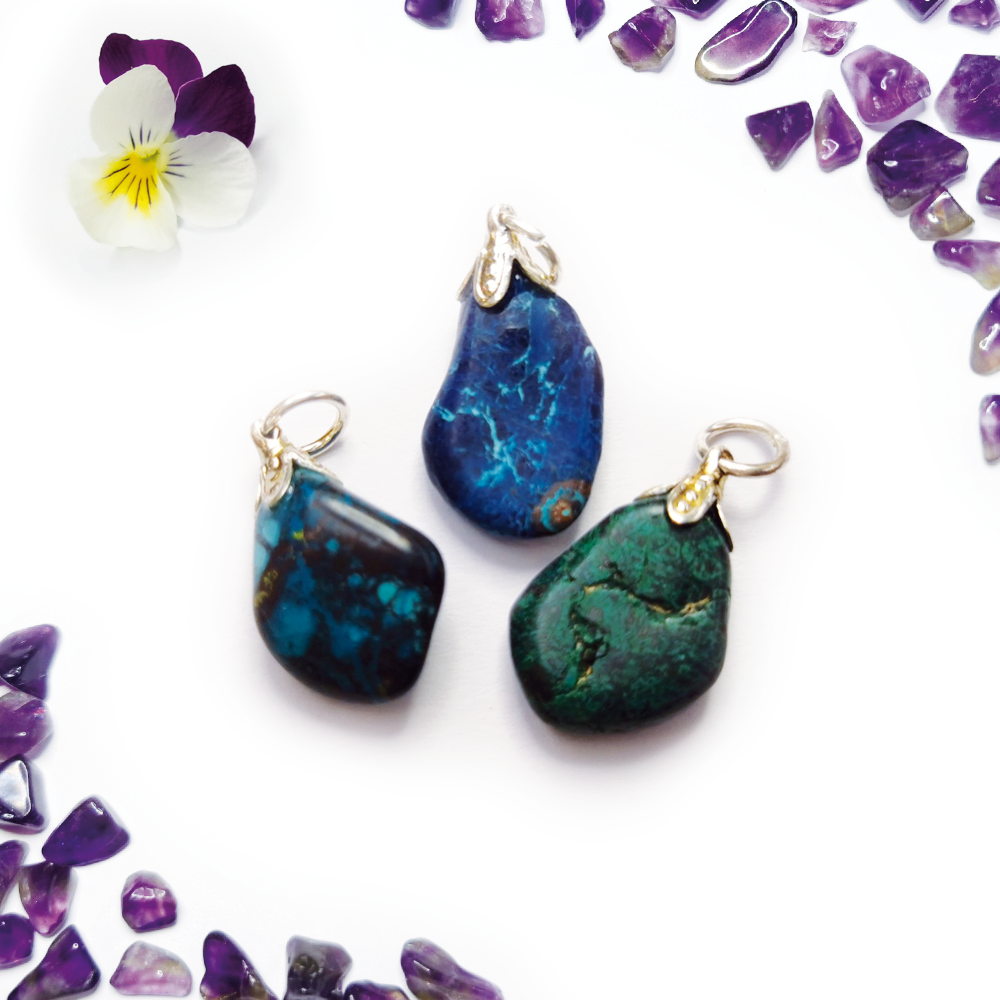 Chrysocolla hanger