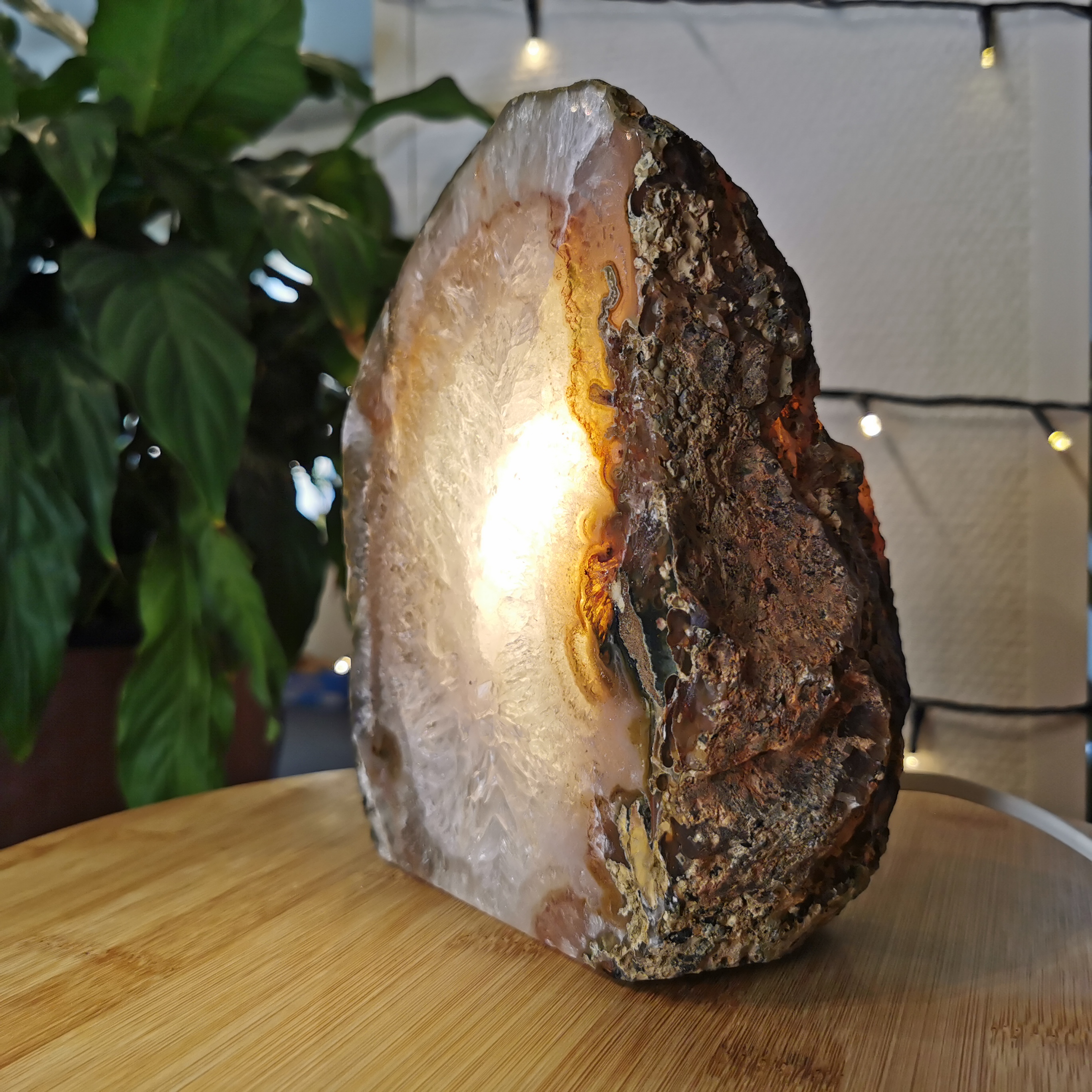 Agaat Edelsteen Lamp