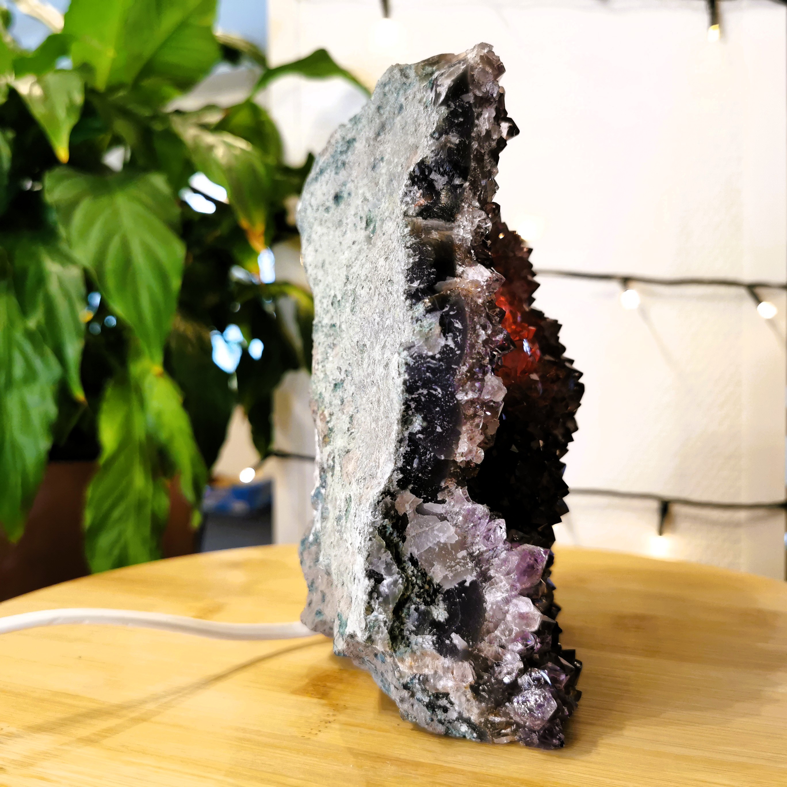 Amethist Edelsteen Lamp