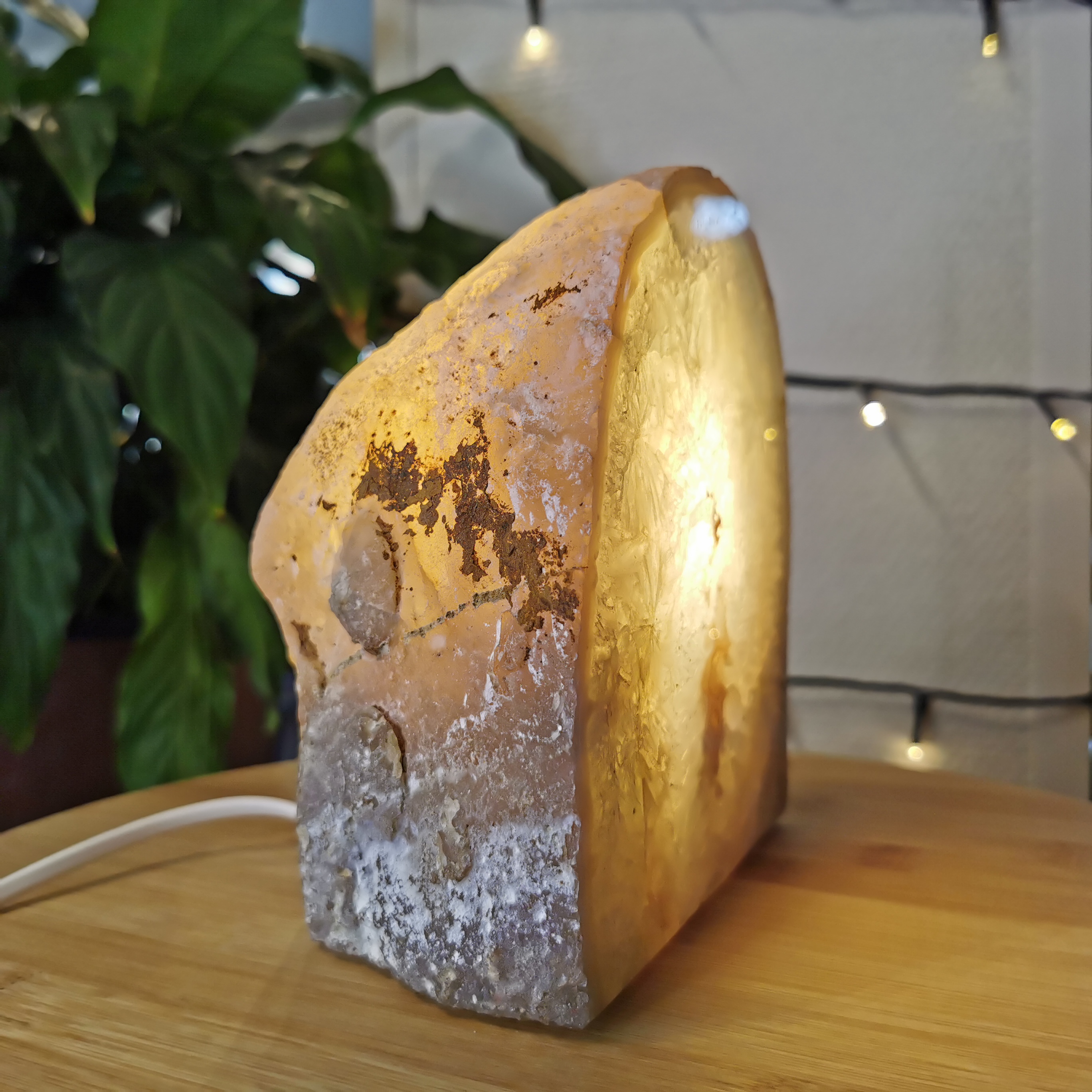 Agaat Edelsteen Lamp