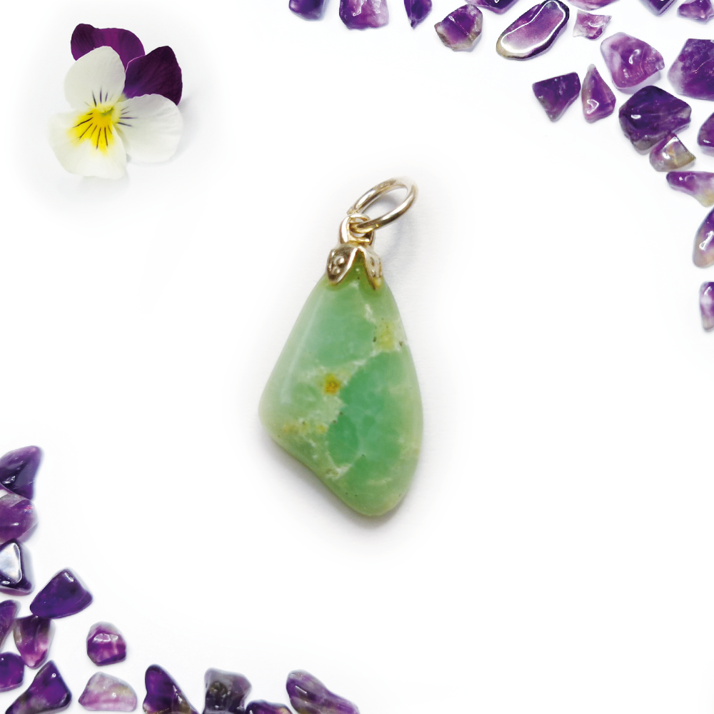 Chrysopraas hanger