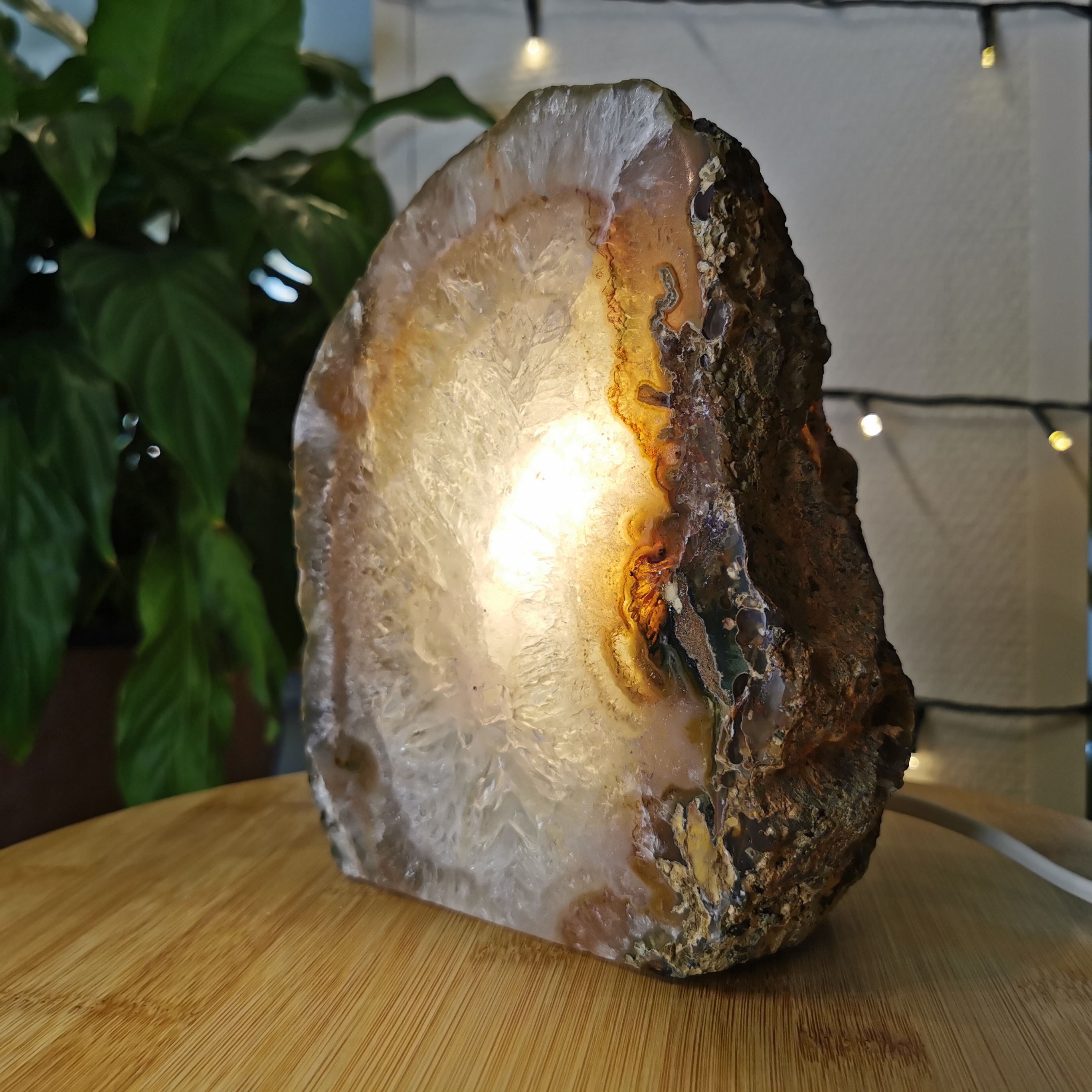 Agaat Edelsteen Lamp