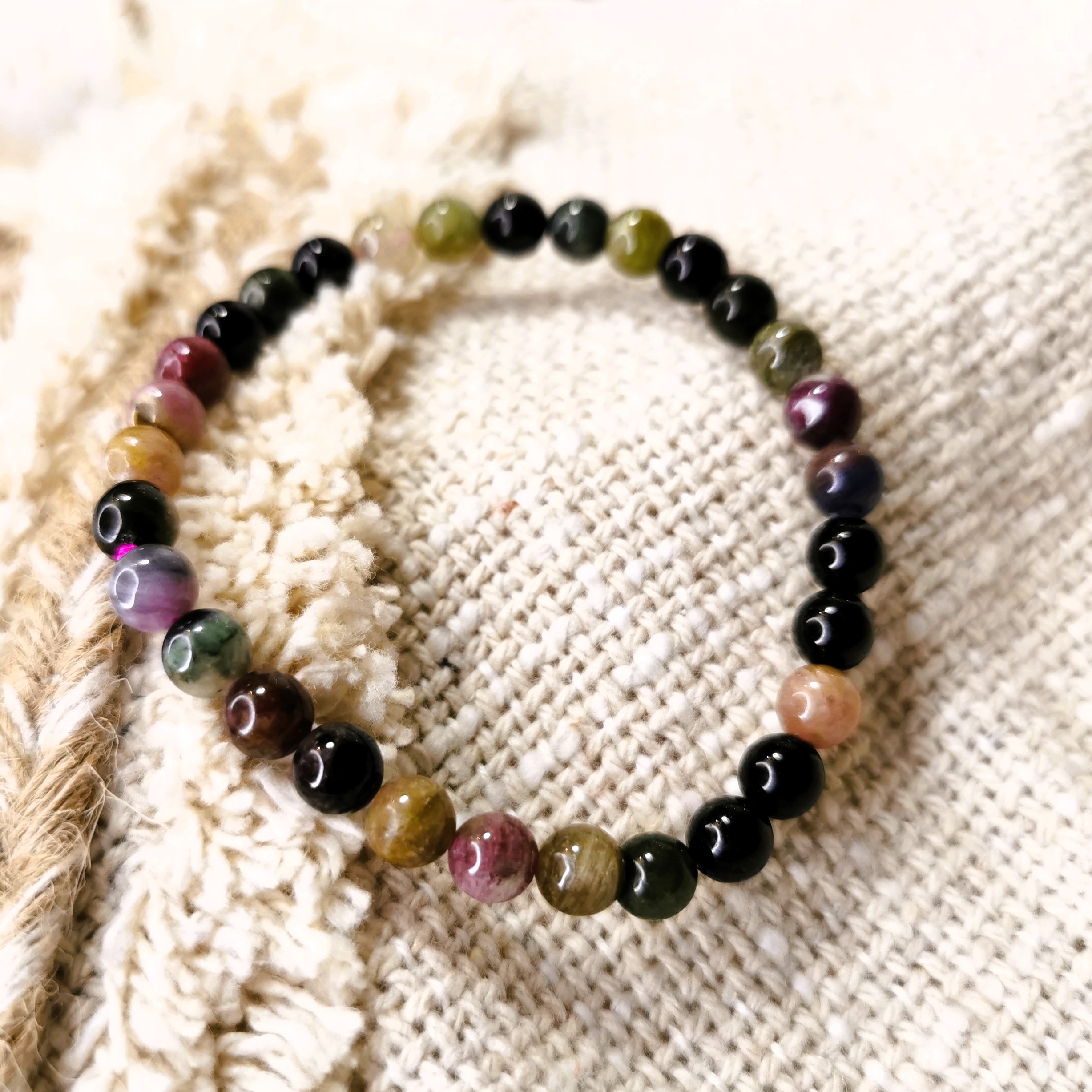 Toermalijn Armband 6mm