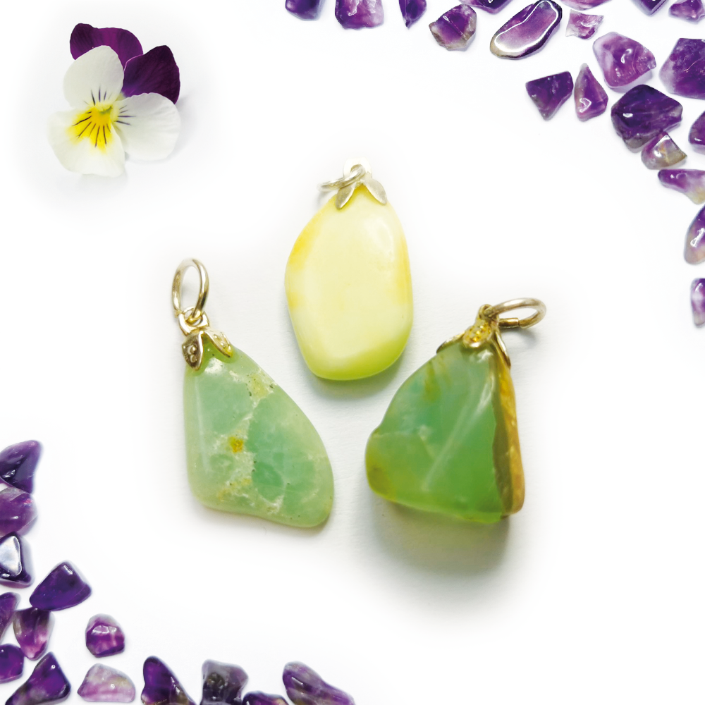 Chrysopraas hanger