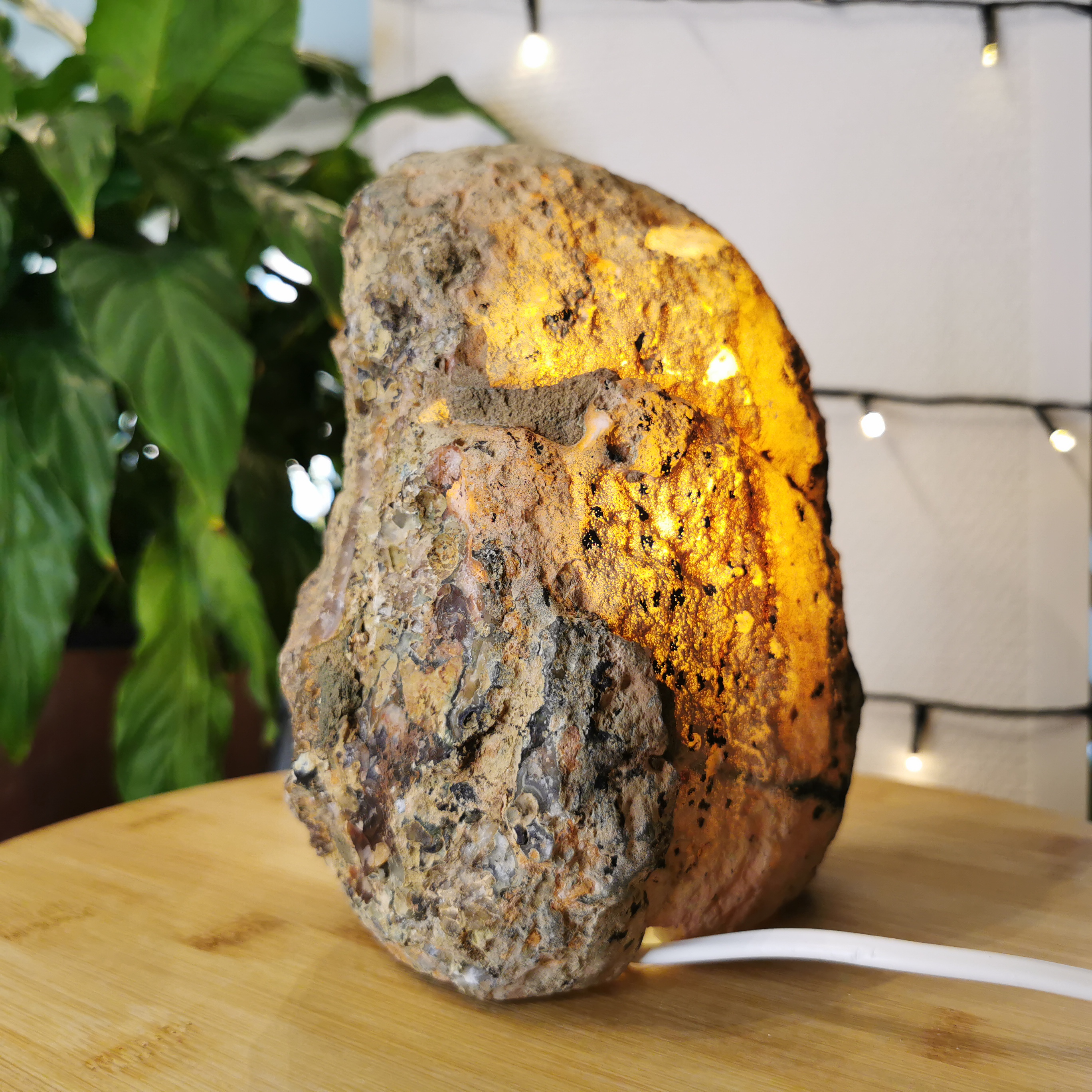 Agaat Edelsteen Lamp