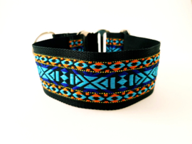 Martingale halsband 'Indian', 5cm breed