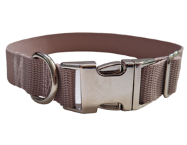 Halsband voor Bandana oud roze