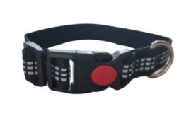 Reflecterende halsband met klikgesp, 20mm