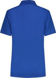 Dames polo royal blue