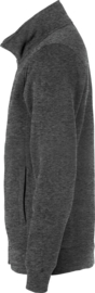 Sweatvest donker grijs