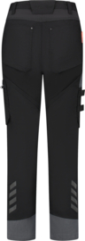 Dames strech werkbroek zwart