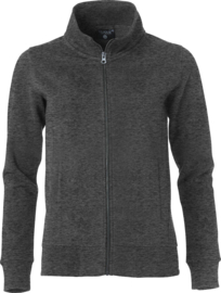 Dames sweatvest donkergrijs
