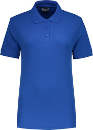 Dames polo royal blue