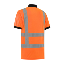 Polo Shirt Oranje Met RWS reflectie