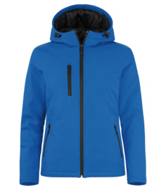 Winter Softshell voor dames kobalt blauw