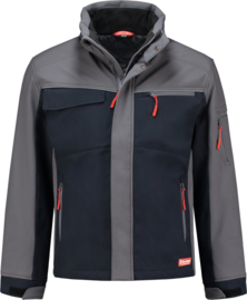 Workman Winter Softshell Navy / grijs