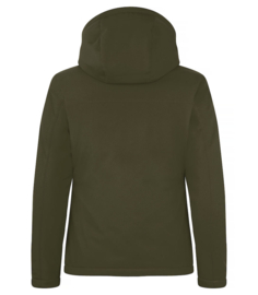 Winter Softshell voor dames mistgroen