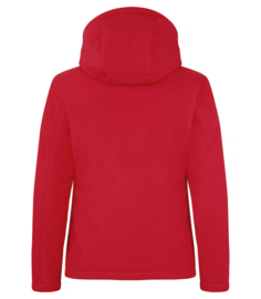 Winter Softshell voor dames rood