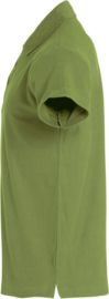 Basic polo Clique leger groen