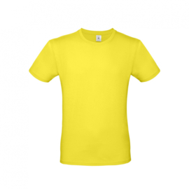 B&C E150 t-shirt geel
