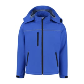 Softshell jas BT korenblauw