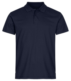 Basic polo Clique donker blauw / navy