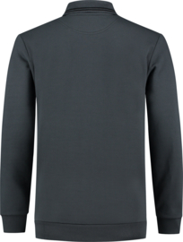 Zware kwaliteit polosweater WM graphite / antraciet