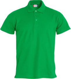 Basic polo Clique appel groen