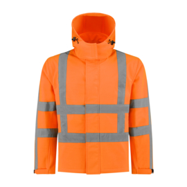 Softshell oranje met reflectie RWS