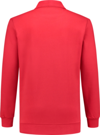 Zware kwaliteit polosweater WM rood