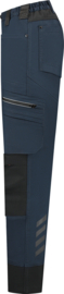 Dames strech werkbroek navy