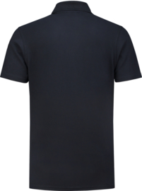 Stevige Workman polo navy blauw