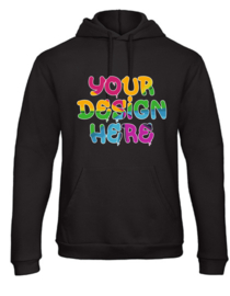 Hippe hoodie BC grijs gemeleerd