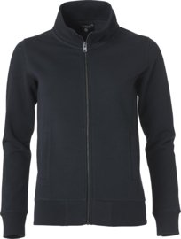 Dames sweatvest zwart