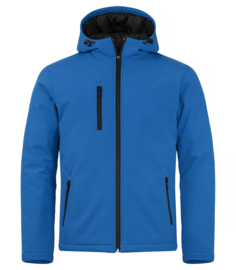 Winter Softshell uni kobalt blauw