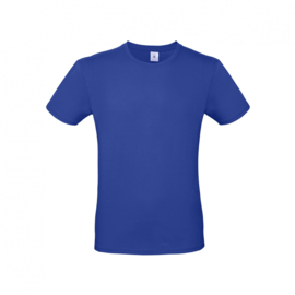 B&C E150 t-shirt cobalt blauw