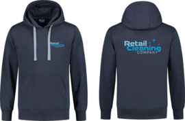 Navy hooded sweater