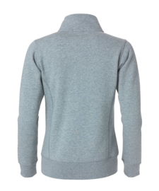 Dames sweatvest licht grijs